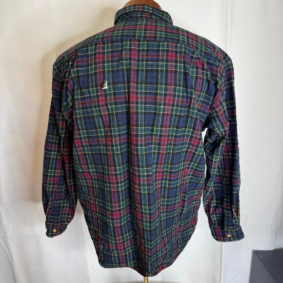 Pendleton Allison Tartan Wool Shirt XL Made in USA Plaid Button Up Vintage - Picture 3 of 12